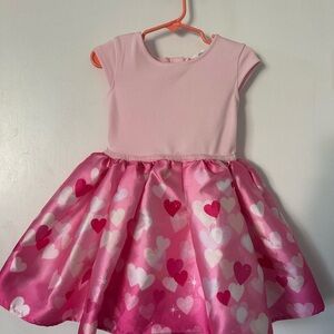 H&M dress Valentine’s,hearts,pink,size:1.5-2T toddler,girls,kids,beautiful